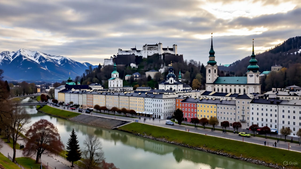 Serene Salzburg, Austria: Sound of Music and Baroque Beauty