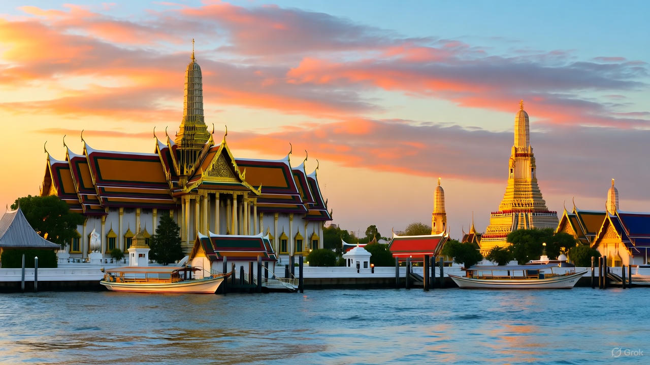 Bustling Bangkok, Thailand: Temples, Street Food, and Chaos