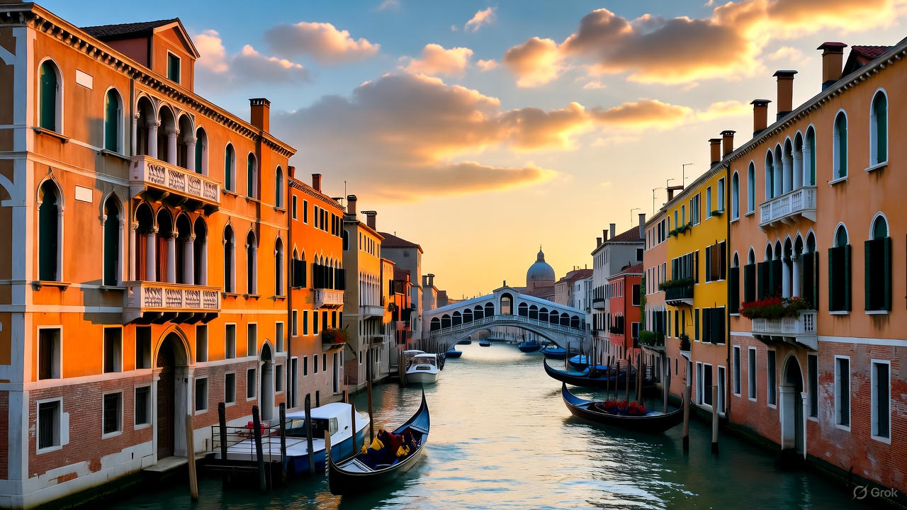 Enchanting Venice, Italy: Canals, Gondolas, and Renaissance Splendor